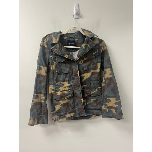 Madewell Jackets & Blazers - Madewell Camo Jacket Sz XS